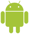 A picture of the Android robot.