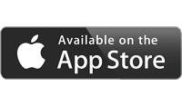A picture of the Apple App store logo.