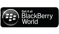 A picture of the Get It At Blackbery World logo.
