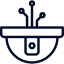 Cartoon image of a CCTV camera.